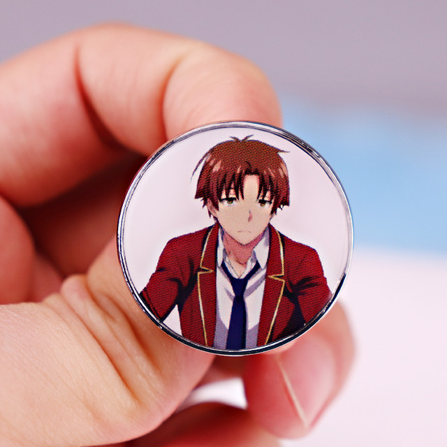 Anime Classroom of the Elite Ayanokouji Kiyotaka Enamel Pin High